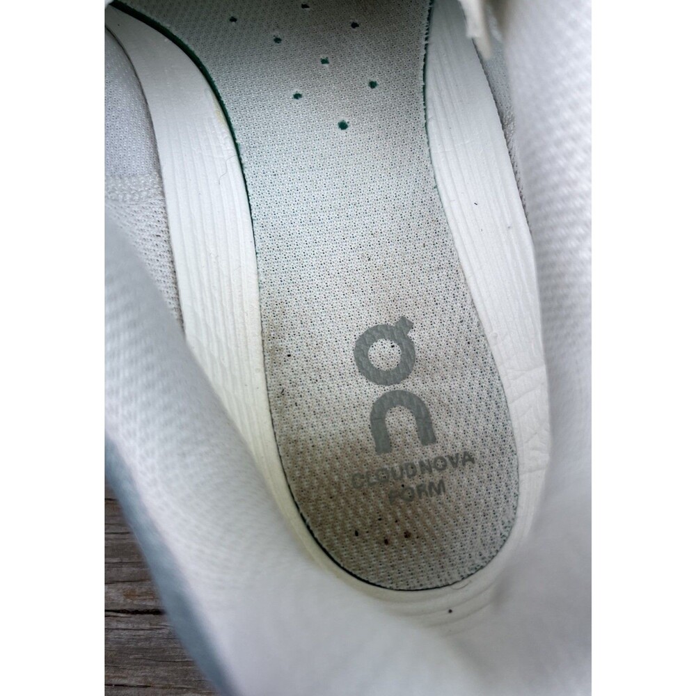 On Cloudnova Form Women’s 10 Running Shoes Mineral/Ivory - Picture 12 of 12